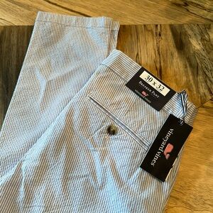 Men’s Vineyard Vines Seersucker Pants NEW NWT Size 30x32